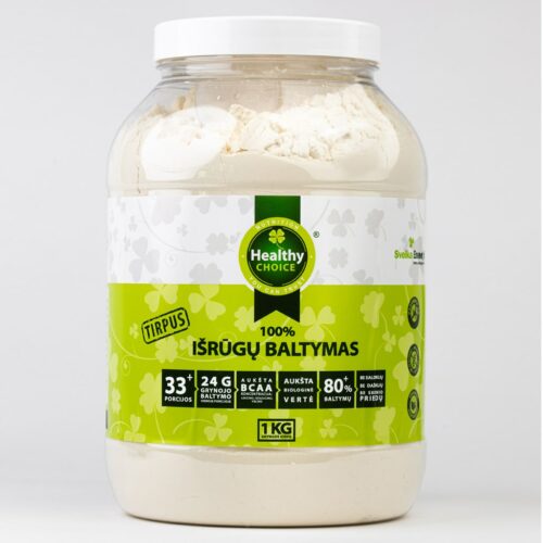100% išrūgų baltymų koncentratas, 1kg