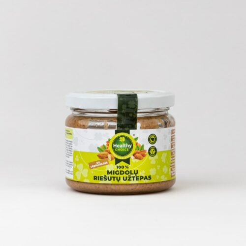 Migdolų riešutų užtepas su gabaliukais, 250g