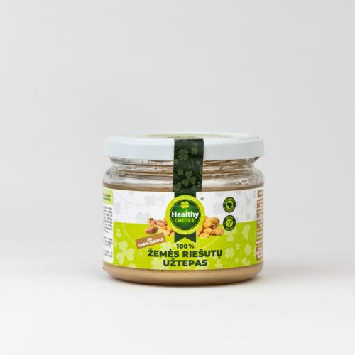 Žemės riešutų užtepas su gabaliukais, 250g