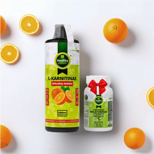 Perkant L-Karnitiną -  Melatoninas DOVANŲ!